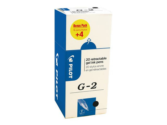 Geleroller PILOT G2-5 sort (20)