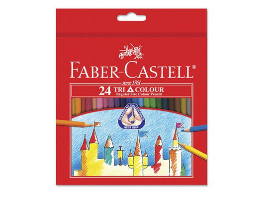 Fargeblyant FABER-CASTELL Tri Color (24