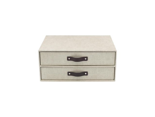 Skuffekabinett BIGSO Birger A4 2 sk. lin