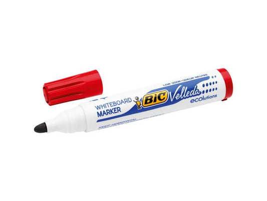 Whiteboardpenn BIC Velleda 1701 rød