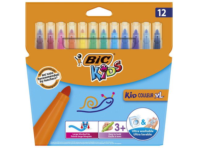 Fiberpenn BIC Kids XL ass.farger (12)