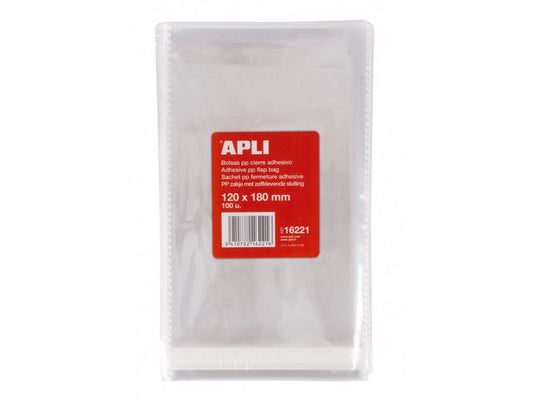 Pose APLI selvkleb. PP 120x180mm (100)