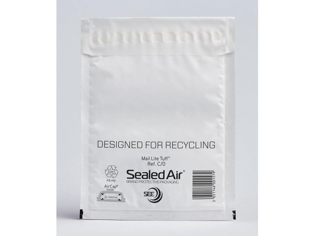 Boblekonvolutt ML plast C/0 15x21cm