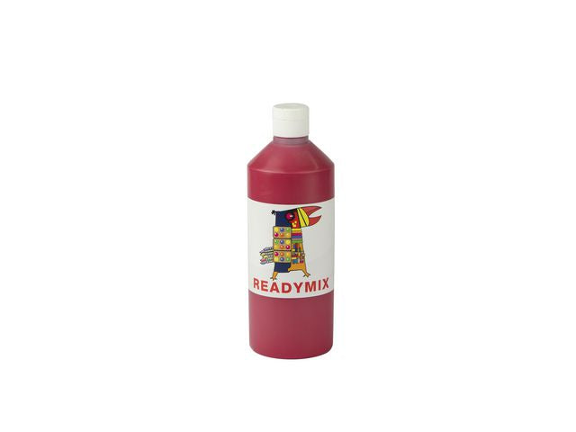 Maling READYMIX 0,5L rød