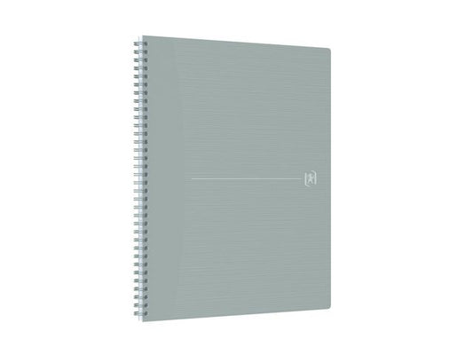 Notatbok OXFORD Origins A4+ lin 90g grå