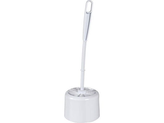 Toalettbørste ABENA m/skål 35cm hvit