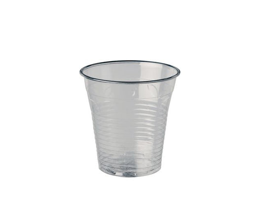 Plastglass PURE 15cl PLA klar (100) - 30 pakk