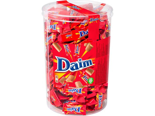 Sjokolade DAIM sylinder 2,5 kg - 2 stk