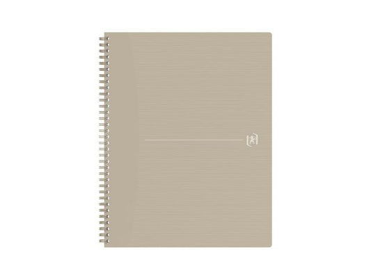 Notatbok OXFORD Origins A4+ rut 90g sand