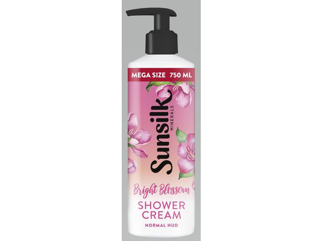 Dusjsåpe SUNSILK Bright Blossom 0,75L