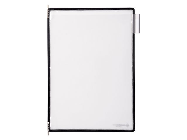 Lomme TARIFOLD A4 PP sort (10)
