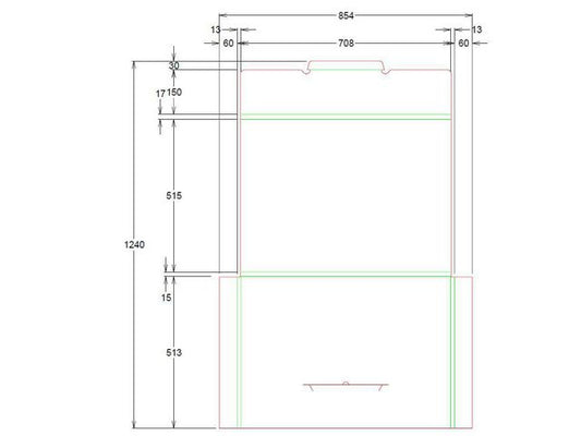 Posteske plakat A2 705x510x10mm papp