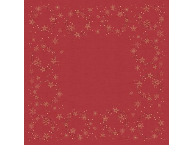 Duk DUNICEL 84x84cm Star Shine Rød(20)