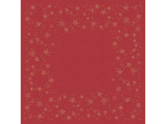 Duk DUNICEL 84x84cm Star Shine Rød(20)