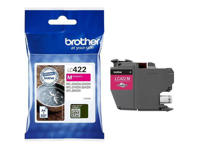 Blekk BROTHER LC422M Magenta
