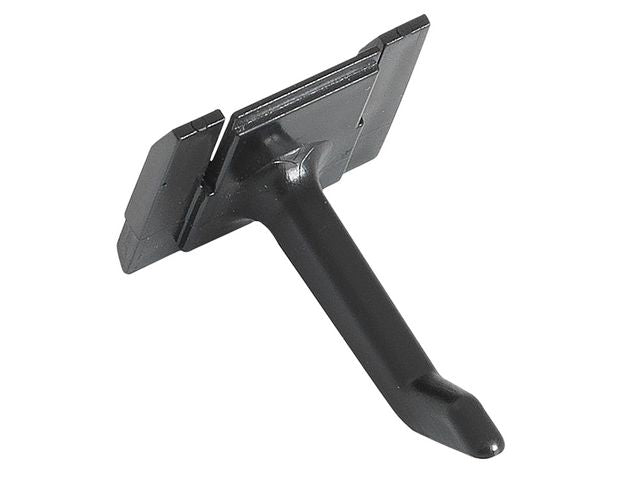 Plastkrok RØROS for al.skinne sort (3)