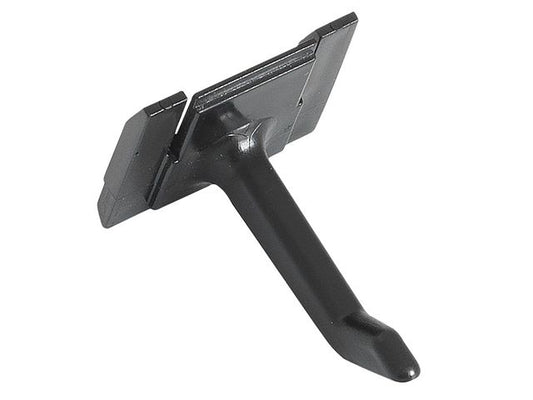 Plastkrok RØROS for al.skinne sort (3)