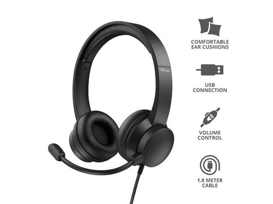 Headset TRUST Rydo USB-A