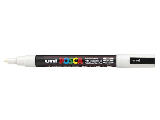 Paintmarker UNI Posca PC-3M hvit
