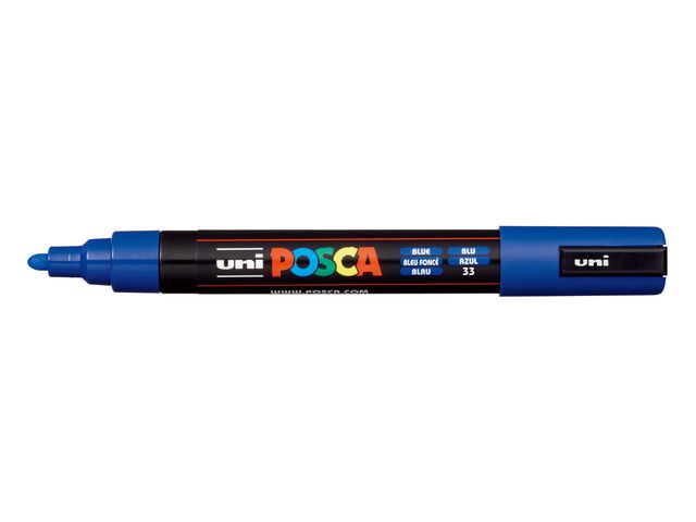 Paintmarker UNI Posca PC-5M blå