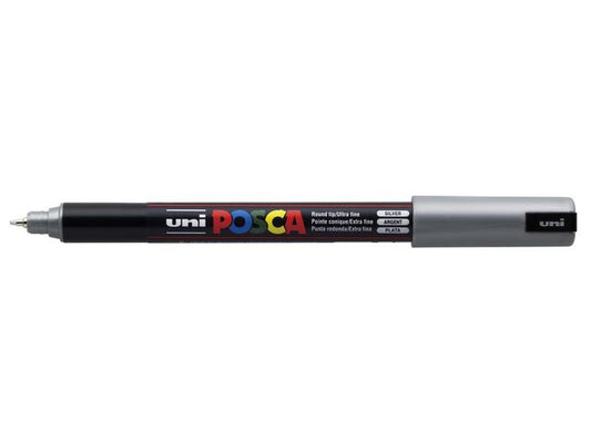 Paintmarker UNI Posca PC-1MR sølv