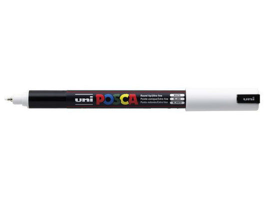 Paintmarker UNI Posca PC-1MR hvit