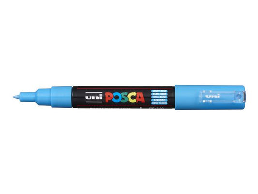 Paintmarker UNI Posca PC-1M lys blå