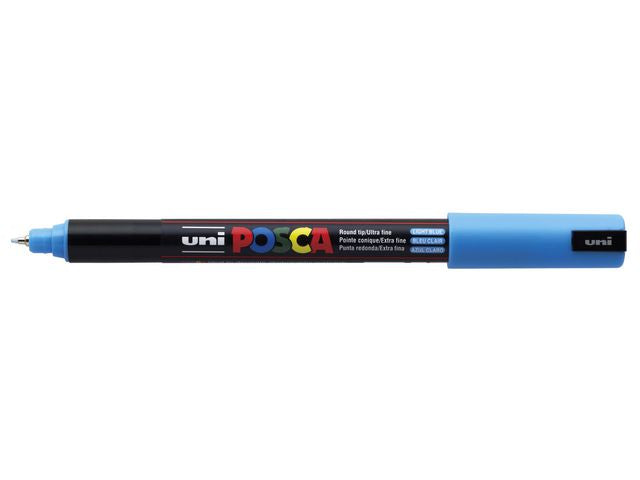 Paintmarker UNI Posca PC-1MR lys blå