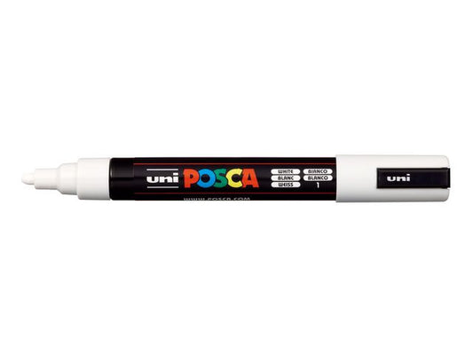 Paintmarker UNI Posca PC-5M hvit