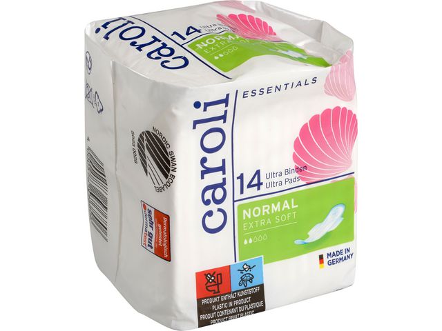 Hygienebind CAROLI Ultra m/vinger (14)