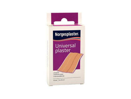 Plaster NORGESPLASTER Univ. Klipp 10stk - 10 pakk