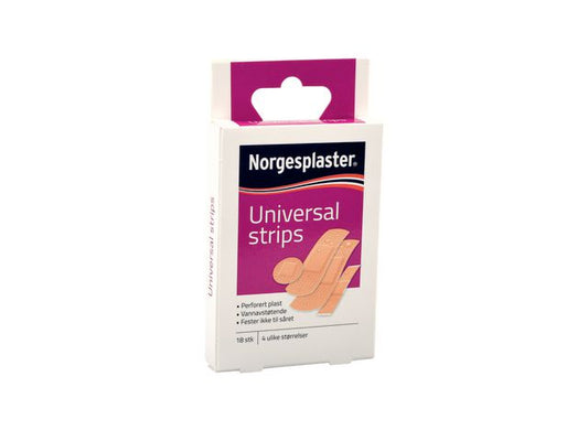 Plaster NORGESPLASTER Universal 18stk - 10 pakk