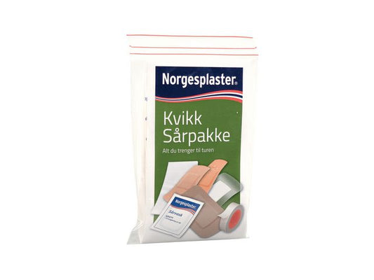 Sårpakk NORGESPLASTER Kvikk - 10 pakk