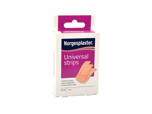 Plaster NORGESPLASTER Uni. Økonomi 50stk - 10 pakk