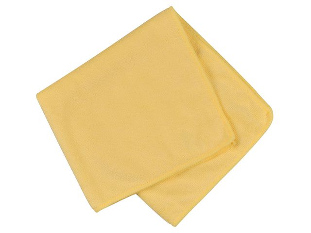 Klut Basic microfiber 40x40cm gul(20)