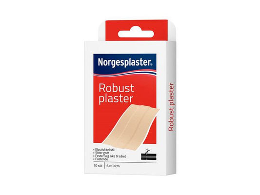 Plaster NORGESPLASTER Robust Teks.10stk - 10 pakk