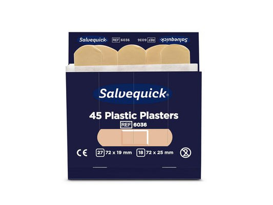Plaster SALVEQUICK plast refill (45)