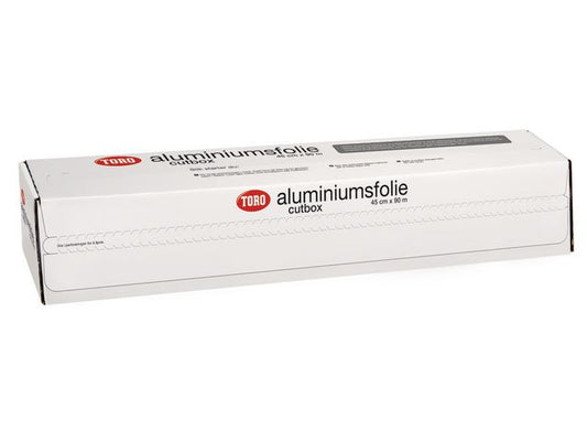 Aluminiumsfolie TORO cutbox 45cmx90m