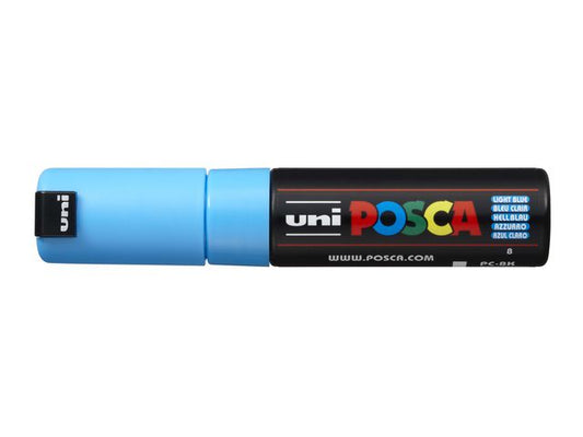 Paintmarker UNI Posca PC-8K lys blå