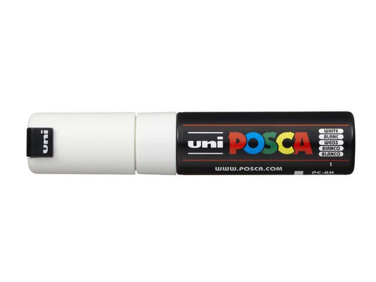 Paintmarker UNI Posca PC-8K hvit