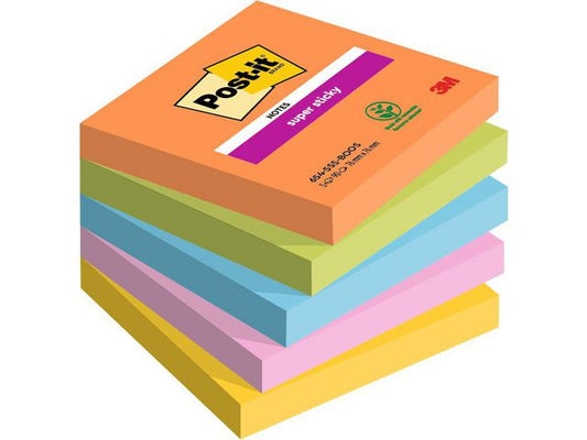 Notatblokk POST-IT SSN 76x76 Boost (5)