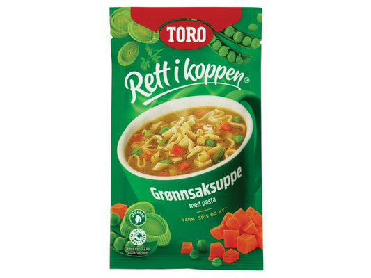 Grønnsaksuppe TORO Rett i koppen - 20 stk