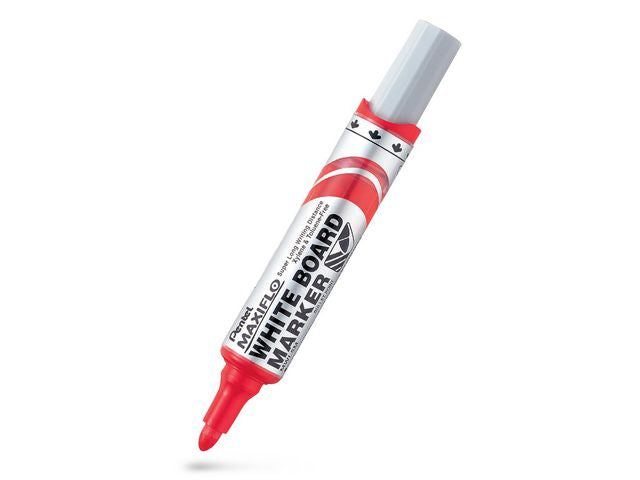 Whiteboardpenn PENTEL Maxiflo M rød
