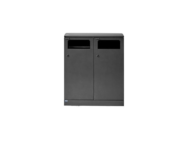 Avfallsbeholder BICA 712 ute 2x100L Antr