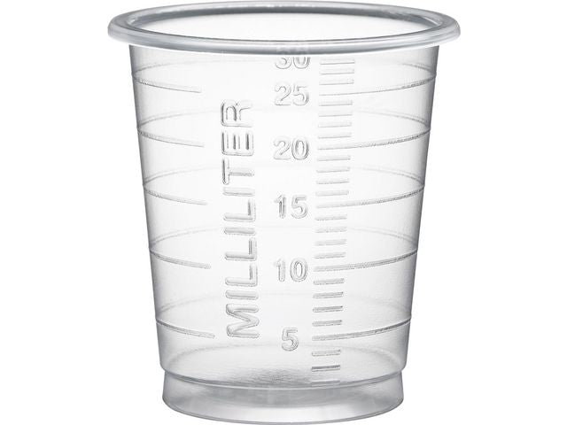 Medisinbeger ECO 30ml klar (4800)