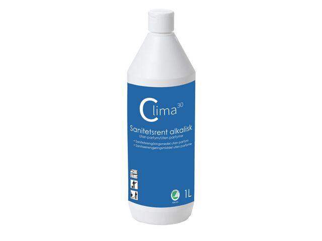 Sanitærrengjøring CLIMA30 alk u/parf 1L