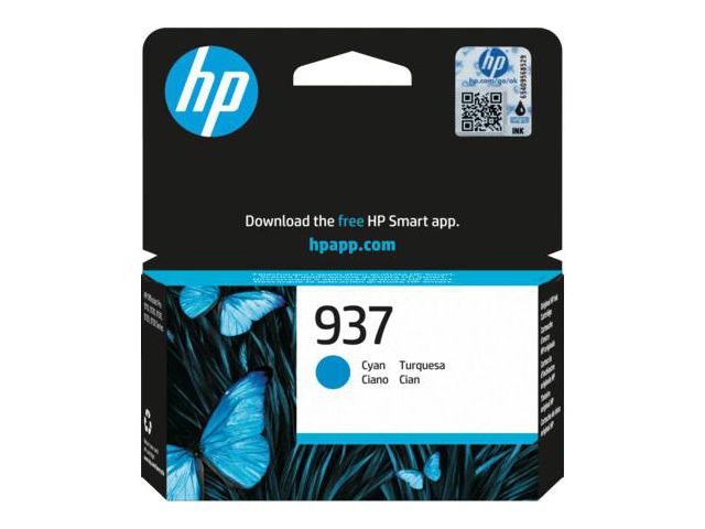 Blekk HP 937 Cyan