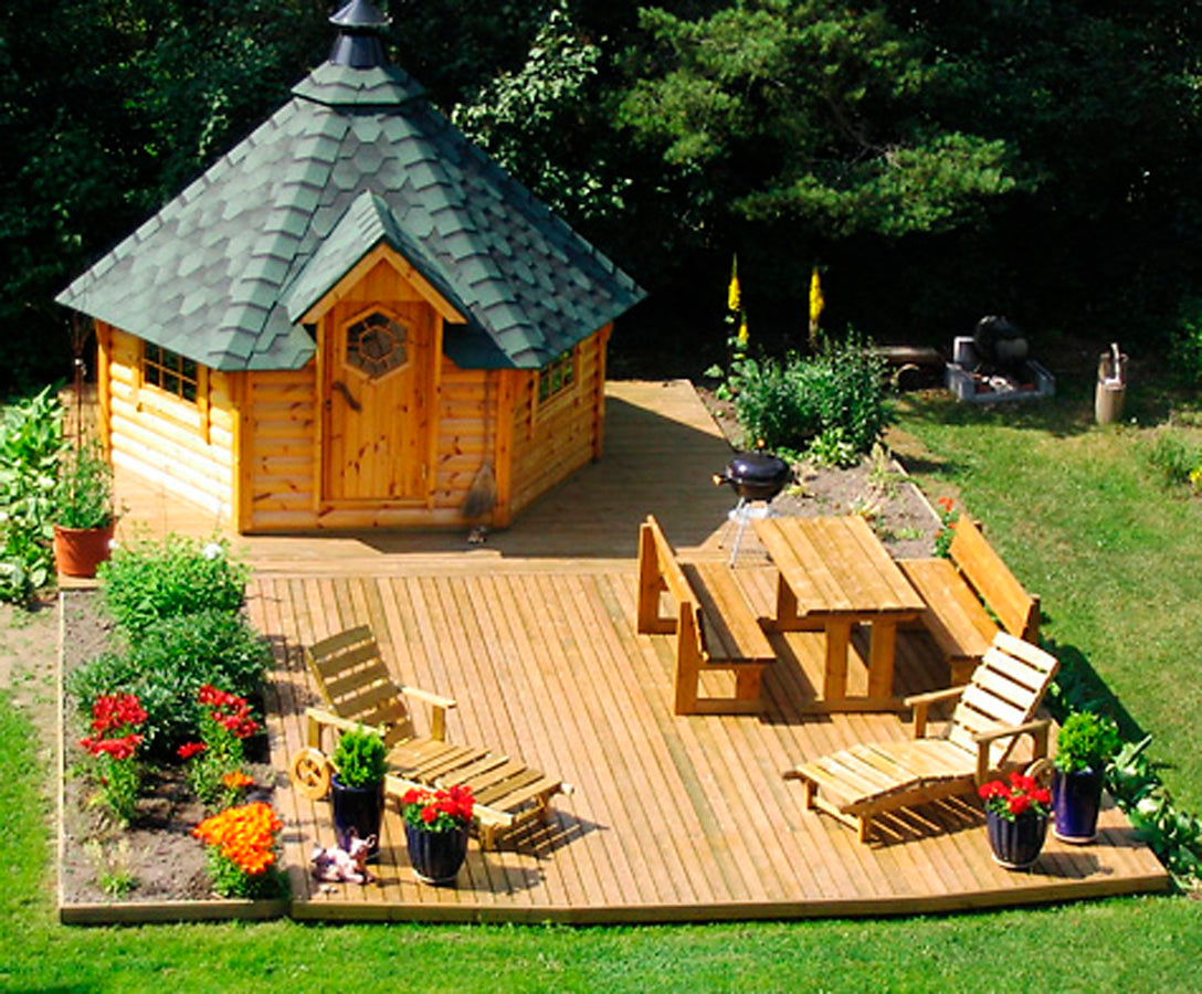Grillhytte 9 m²