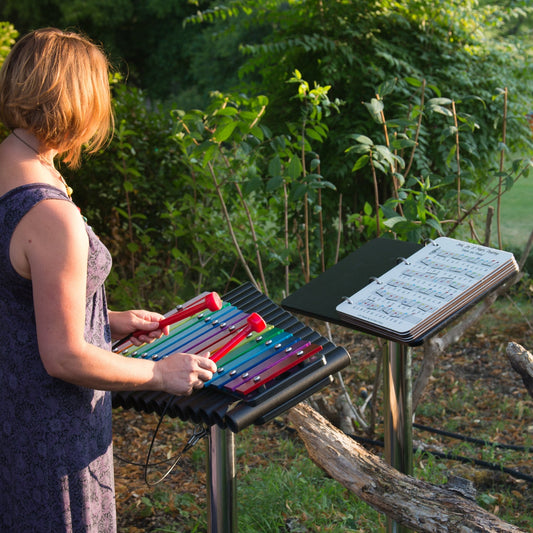 Cavatina og Music Book, utendørs xylofon (4 sider / 8 melodier)