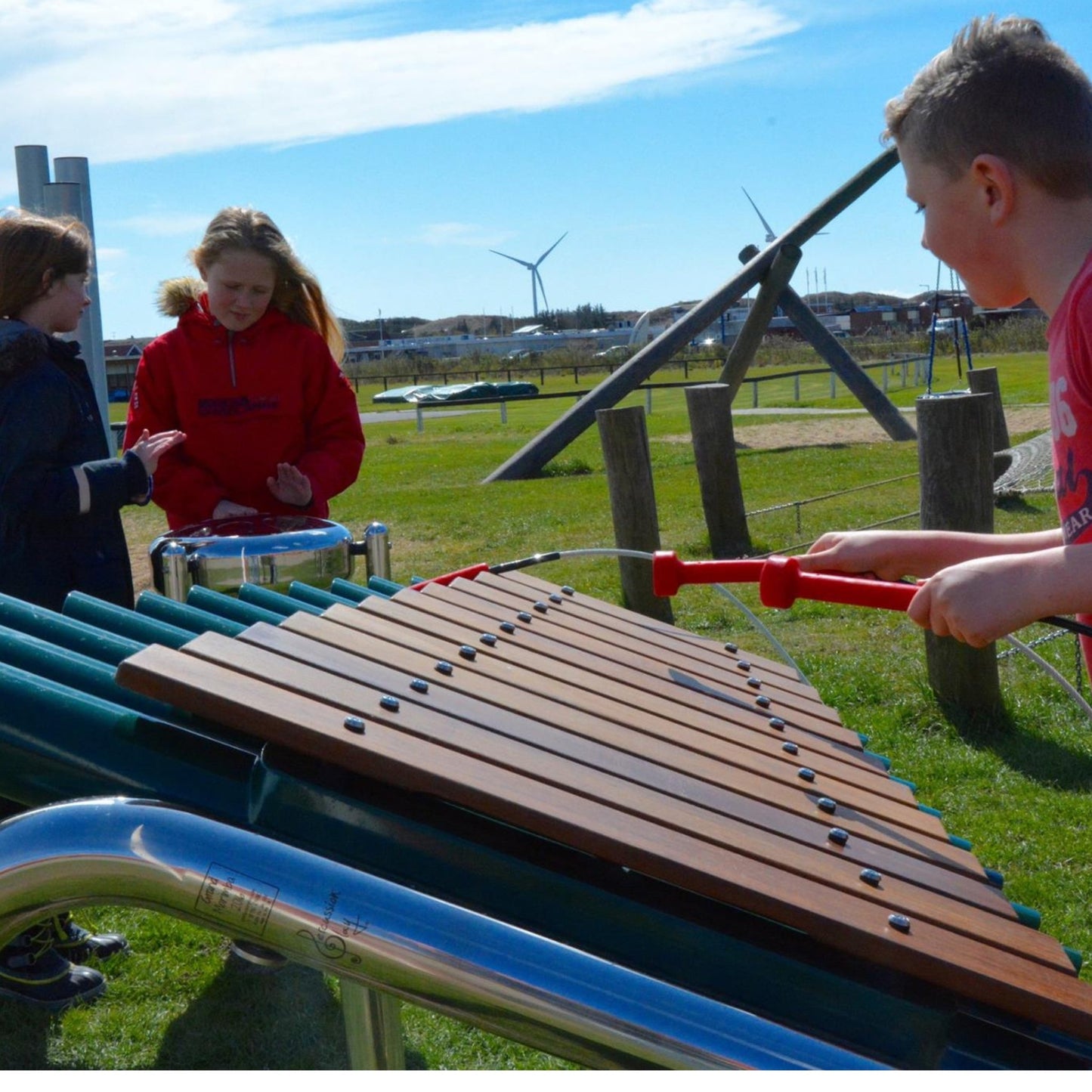 Grand Marimba utendørs